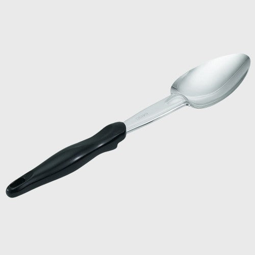 Ergo Grip Solid Spoon Stainless Steel  Black Handle 13-13/16" 64130