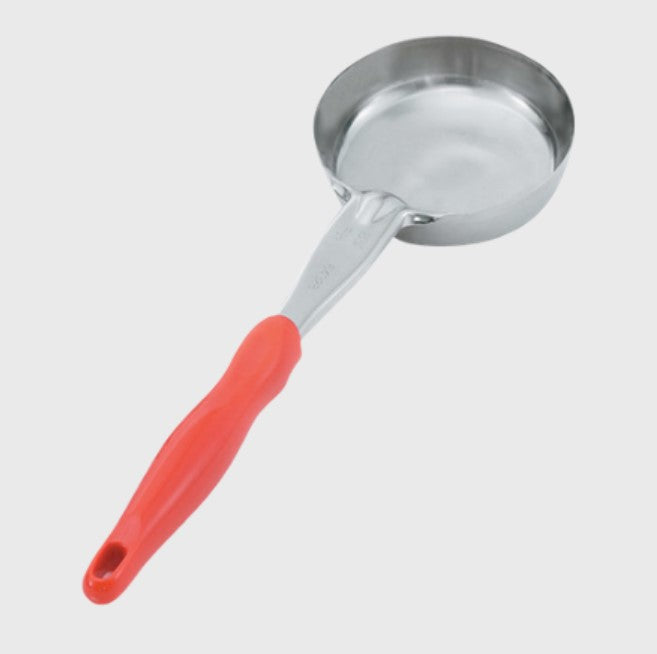 Vollrath Orange Handle Solid Spoodle Heavy Duty 8 oz. 6433865