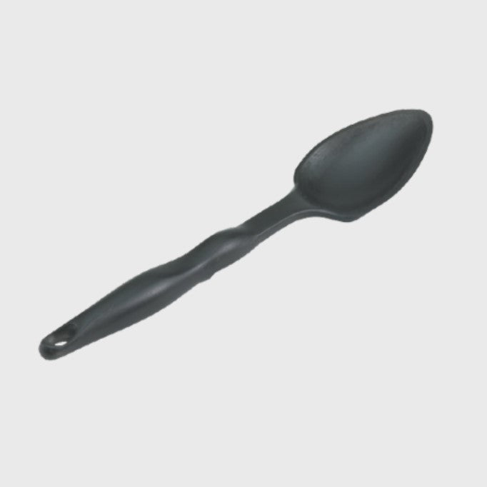 Vollrath Nylon Solid Spoon Black 13-1/4" 5284220