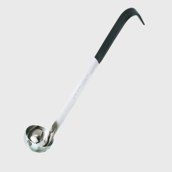 Vollrath Stainless Steel Heavy Duty Ladle With Black Kool-Touch Handle 1 oz. 4980120
