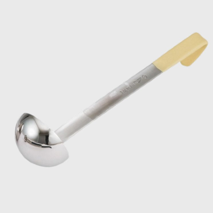 Vollrath Stainless Steel Heavy Duty Ladle With Ivory Kool-Touch Handle 3 oz. 4980335