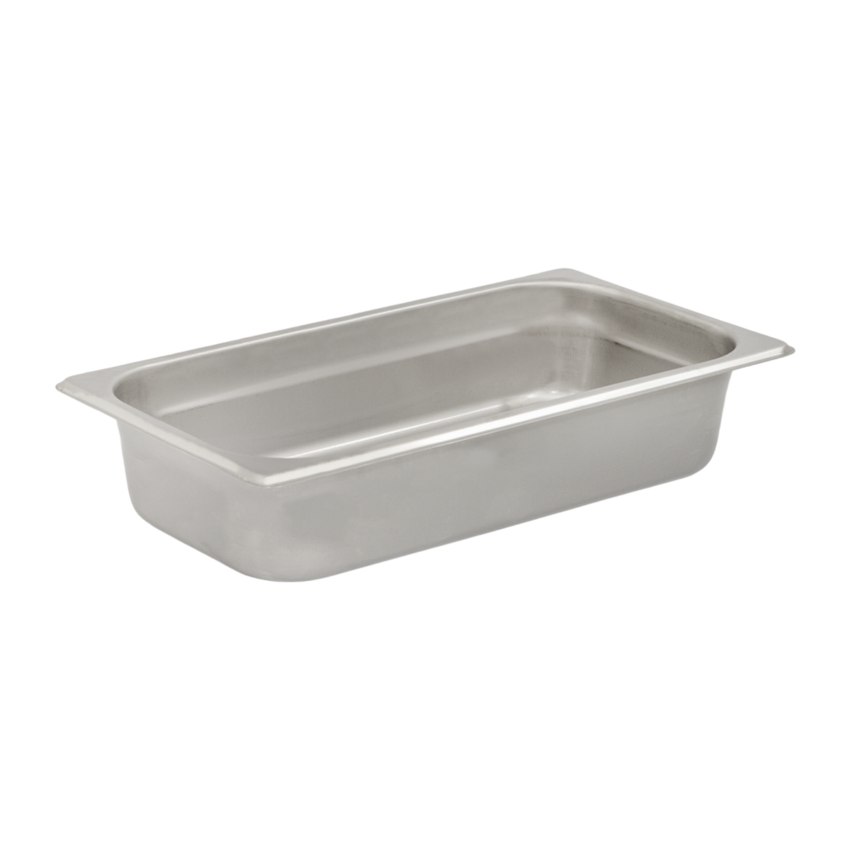 Browne 5781302 Stainless Steel Anti-Jam One-Third Size Steam Table Pan 2.5" Deep, 2.6 qt
