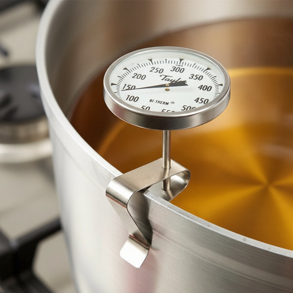 Taylor Candy/Deep Fry Thermometer w/ 8" Probe 50° to 550°F Range 6084J8