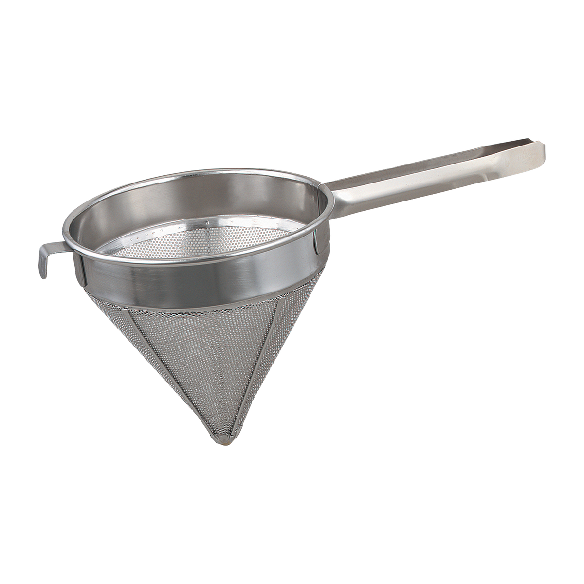 Browne 575508 Stainless Steel Coarse Mesh China Cap Strainer 8" Dia., 2.3 qt