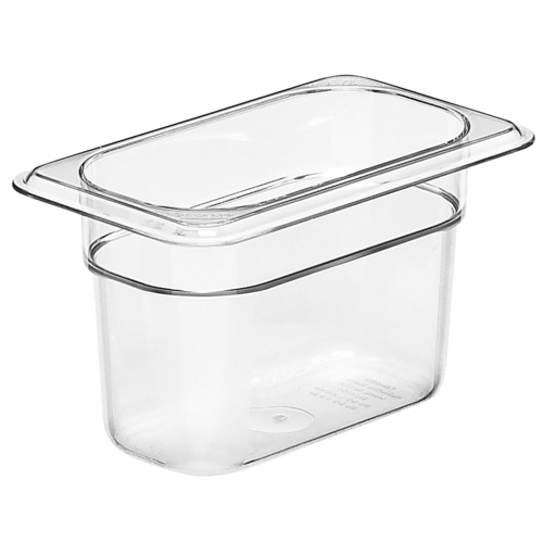 Camwear Polycarbonate Food Pan 1/9 Size 4" D 94CW135