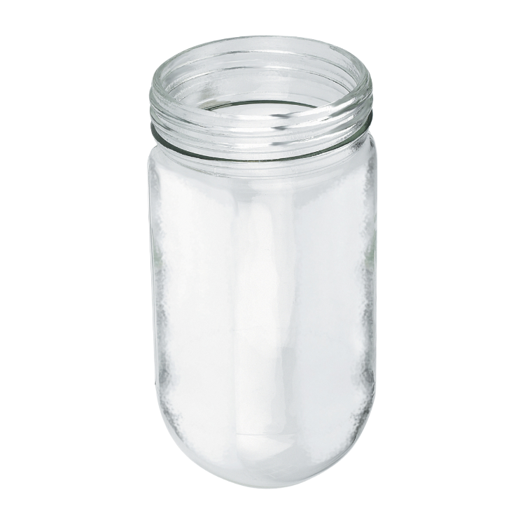 Krowne 3-1/4" x 6-1/2" Shatterproof Plastic-Coated Replacement Light Globe