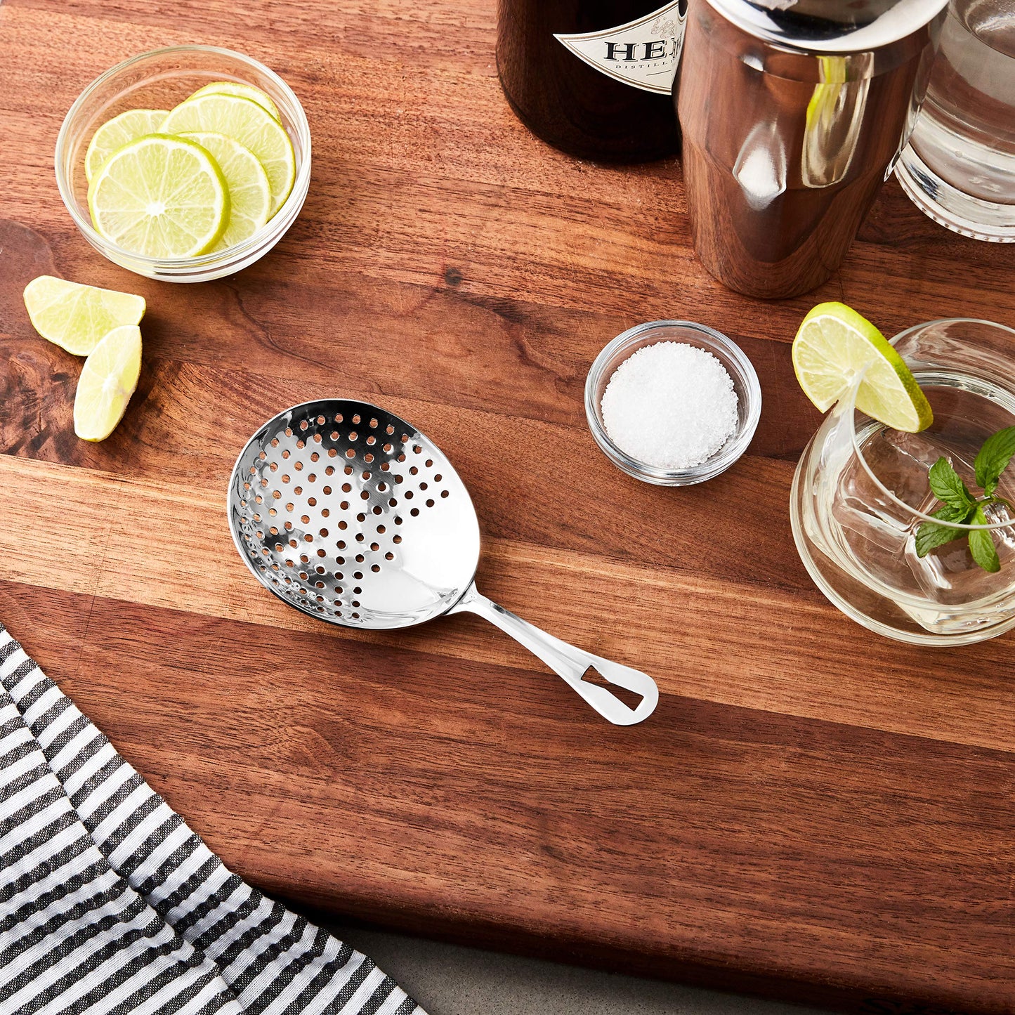 Mercer Culinary Barfly Stainless Steel Julep Strainer 6.5" M37028