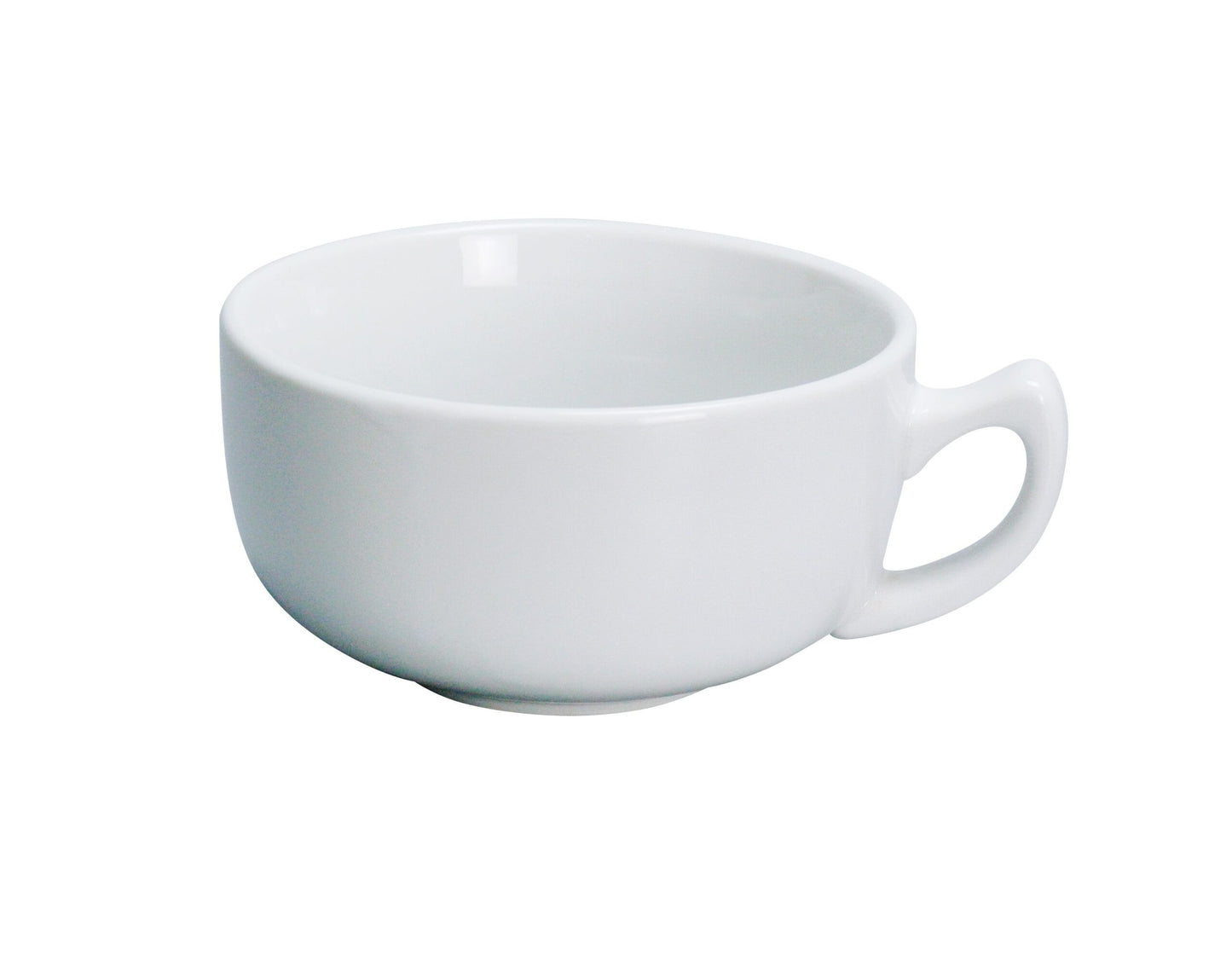 Yanco Super White Porcelain Cappuccino Cup 14 oz. AC-56 - 36/Case