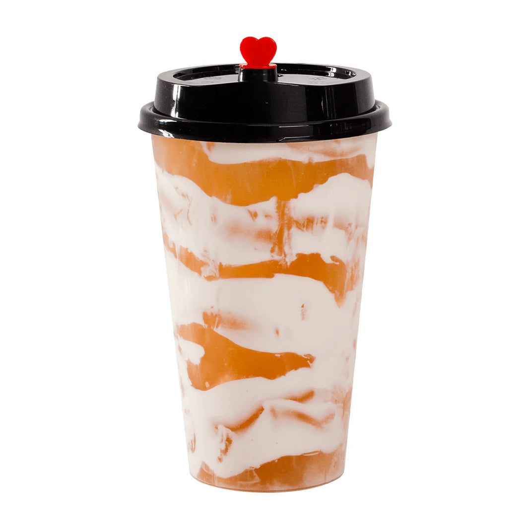 Tall Premium PP Boba Cup Matte 16 oz. - 1000/Case
