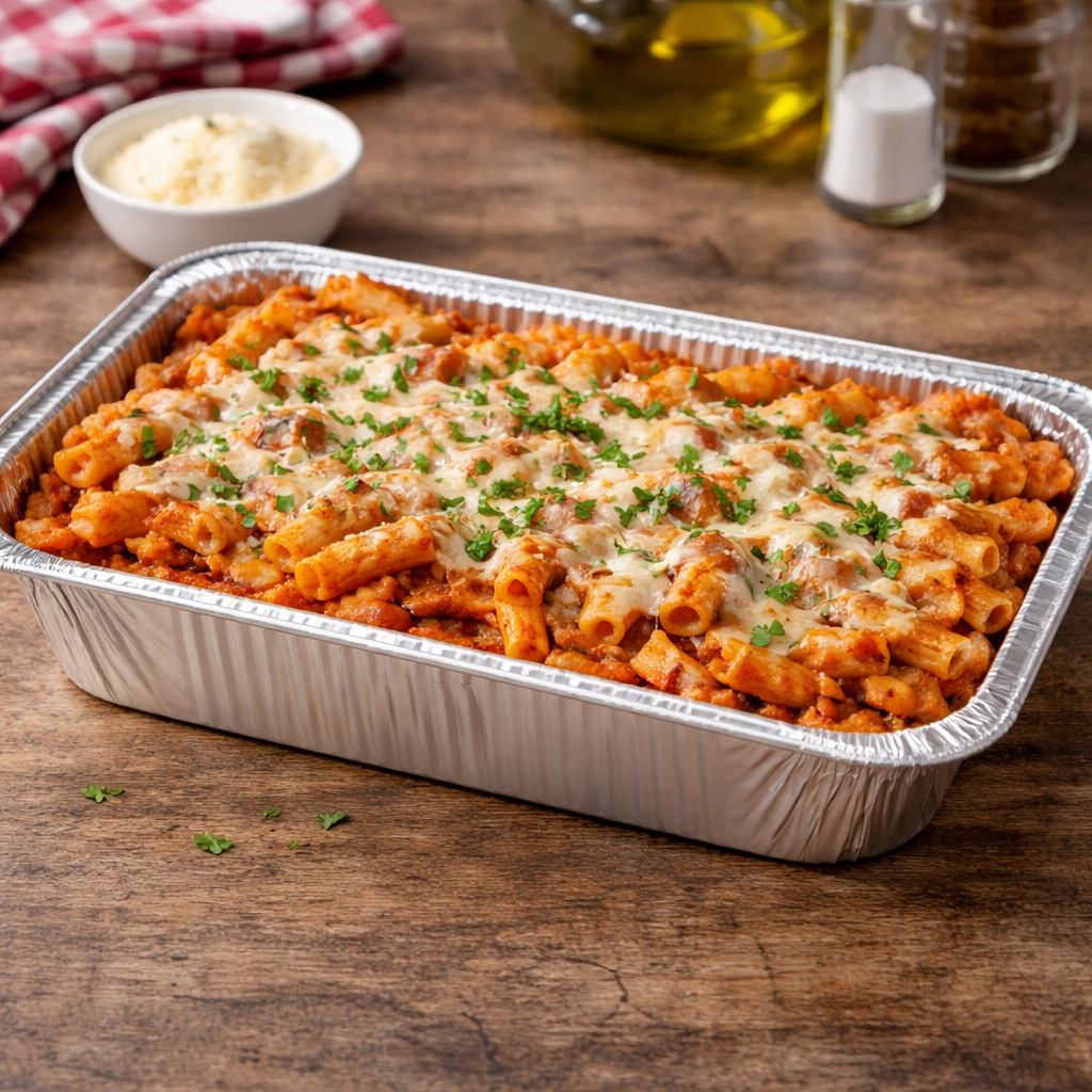 Aluminum Foil Pan Half Size Deep Depth - 100/Case