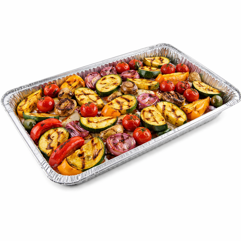 Aluminum Foil Pan Full Size Shallow Depth - 50/Case