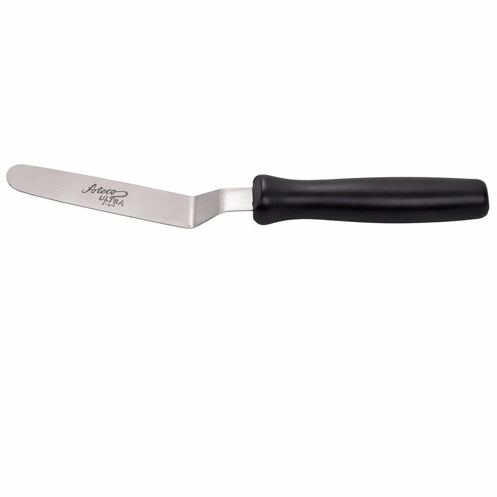 Ateco Offset Icing Spatula Black Handle 4-1/4" 1305