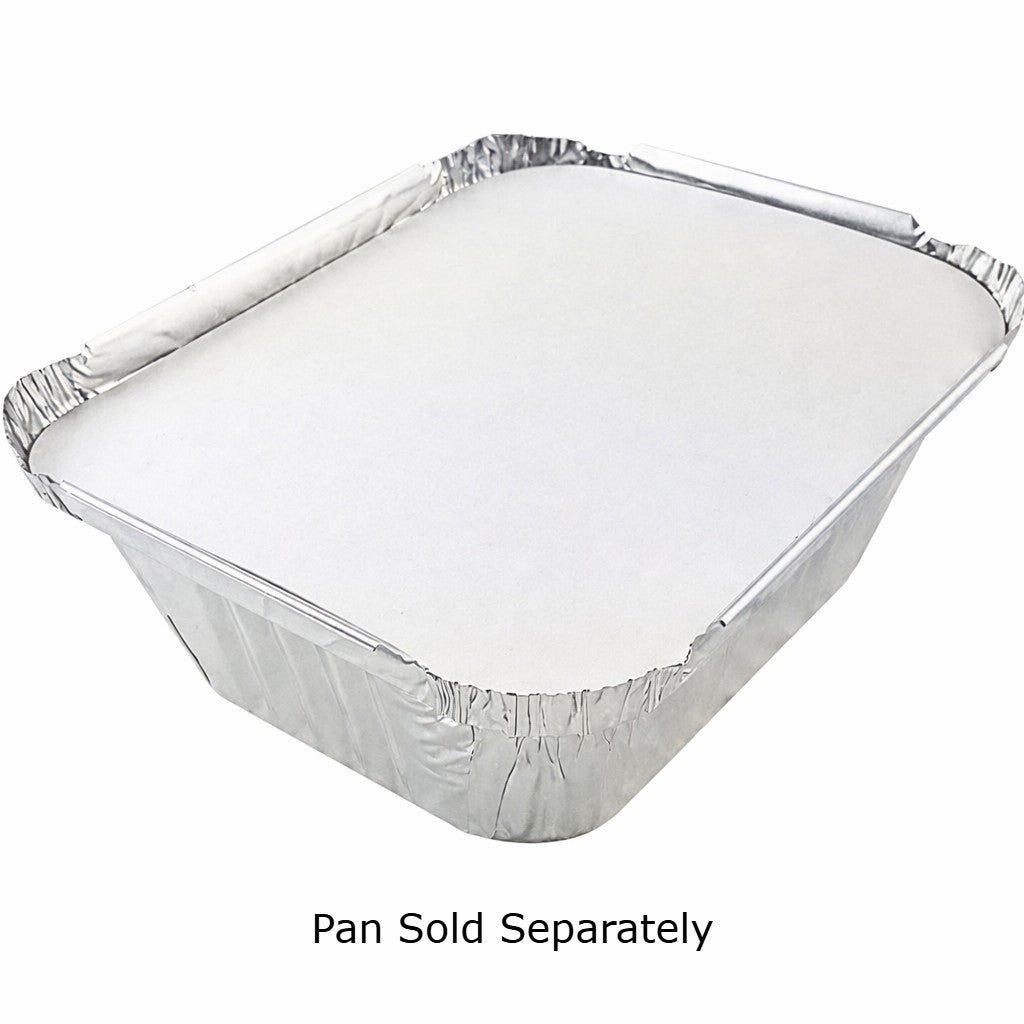 Board Lid For 1 lb. Aluminum Oblong Foil Pan - 1000/Case