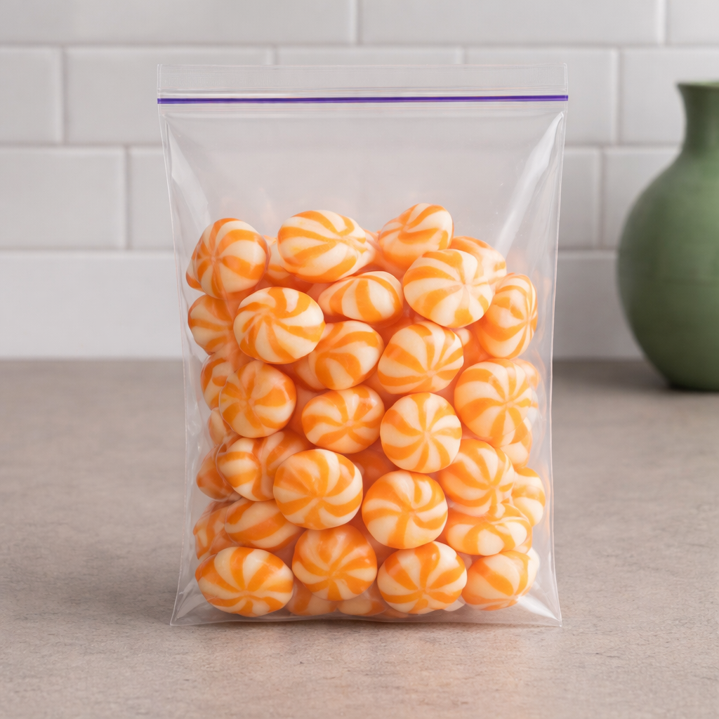 Poly Food Bag Clear Seal Top 6" x 8" - 1000/Case