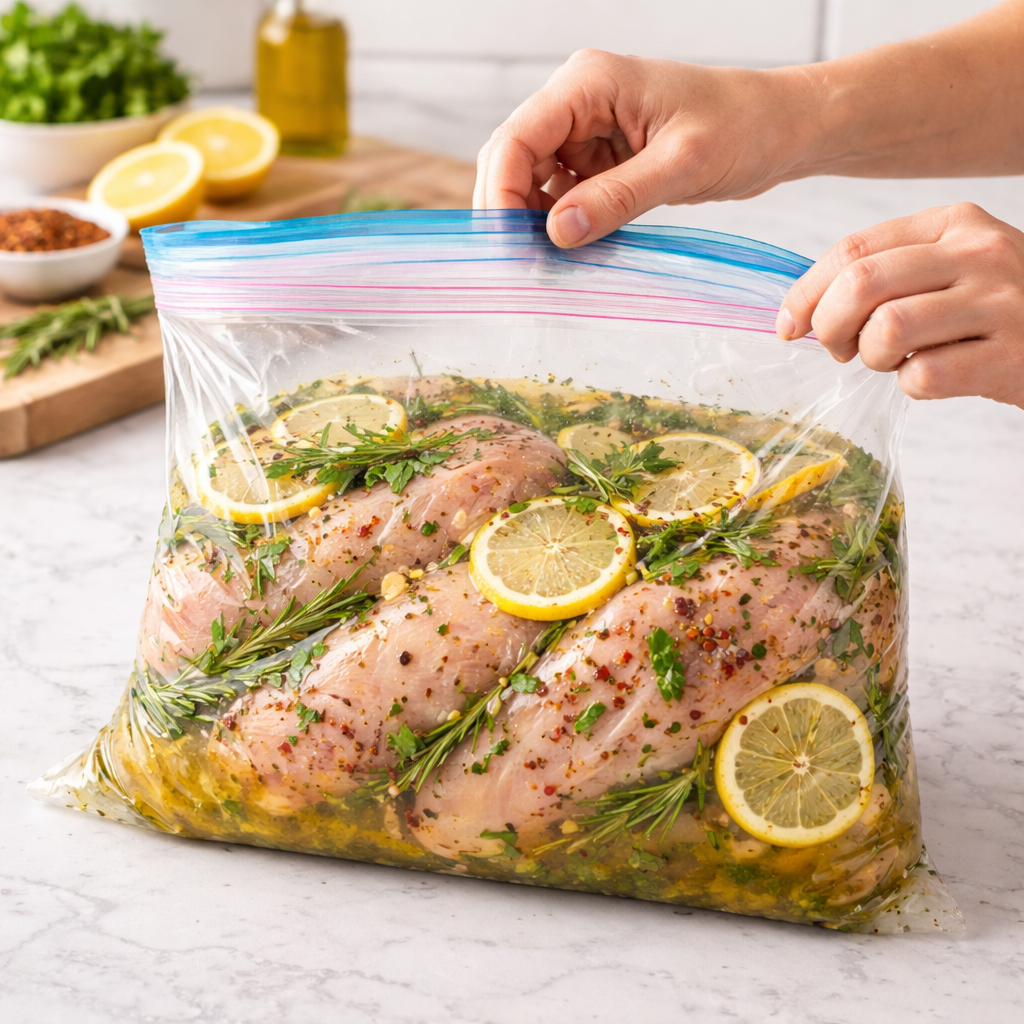 Ziploc Bag Clear 2 Gallon Size 13" x 15" - 100/Case