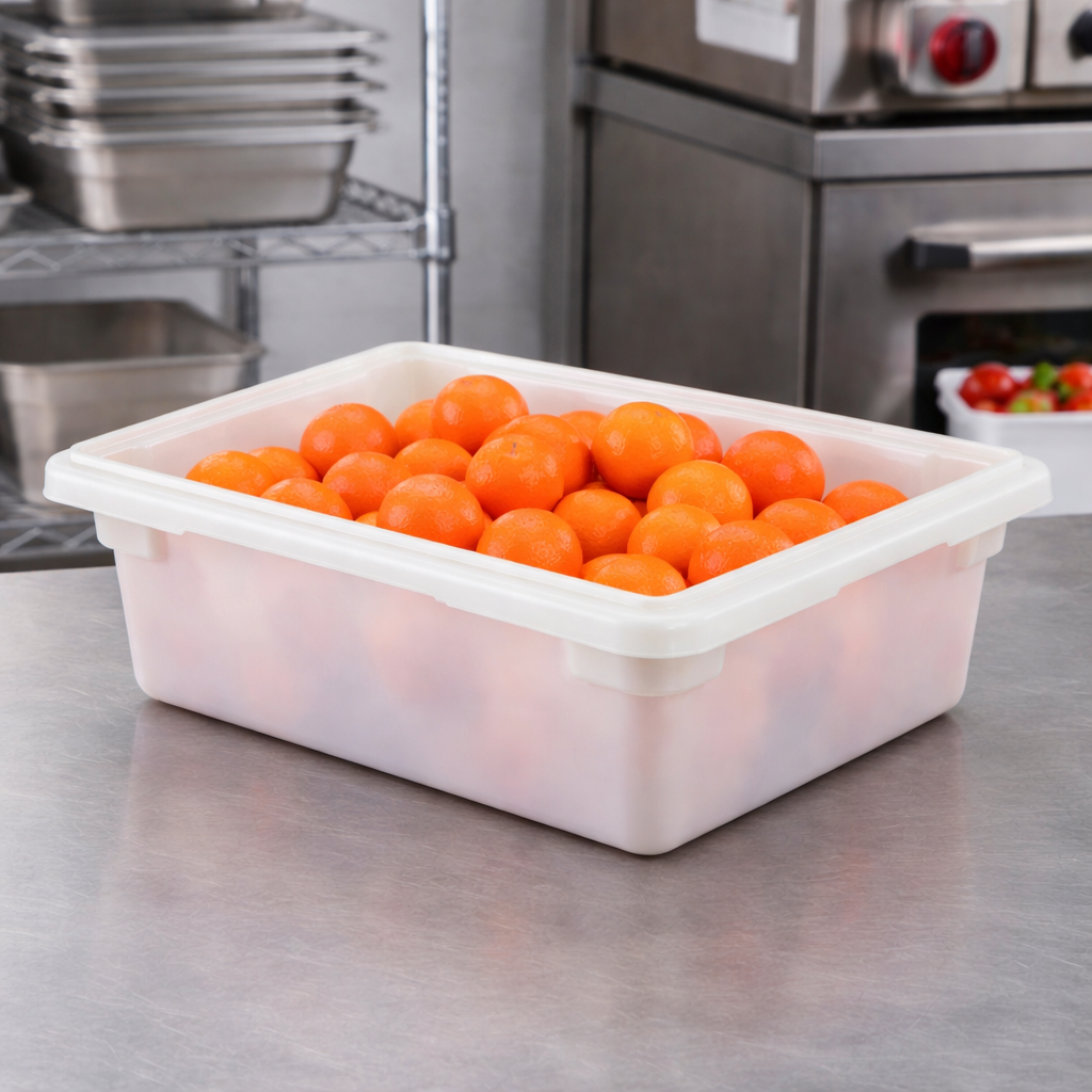 Camwear Food Storage Box White 12" x 18" x 6" D 12186P148