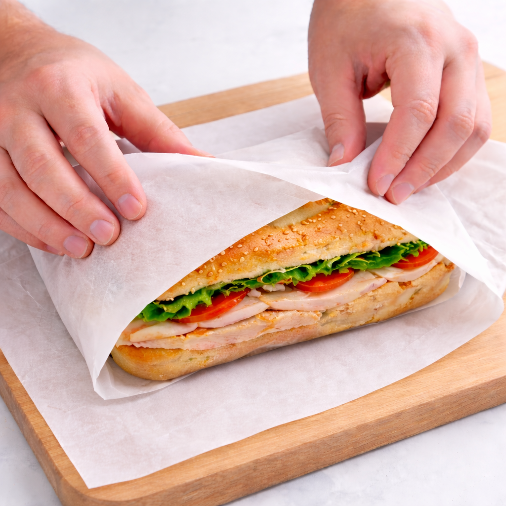 Bulk Dry Wax Paper White 17" x 17" - 1000/Case