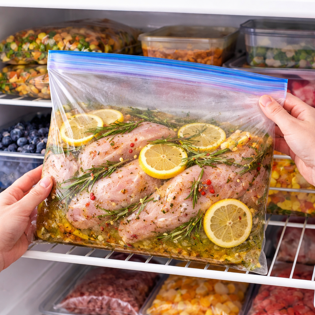 Ziploc Freezer Bag Clear 2 Gallon Size 13" x 15" - 100/Case