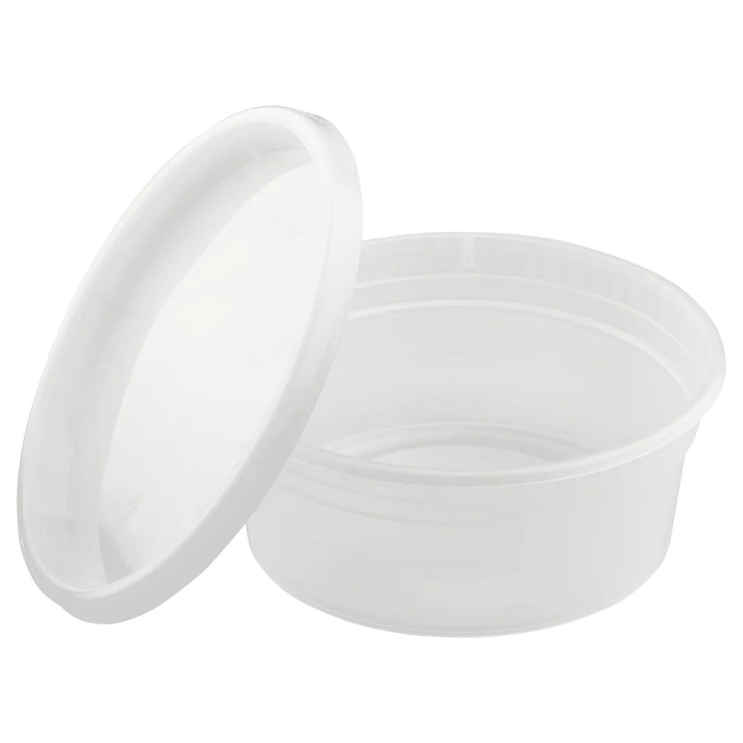 Heavy Deli Container Lid Clear - 24/Pack