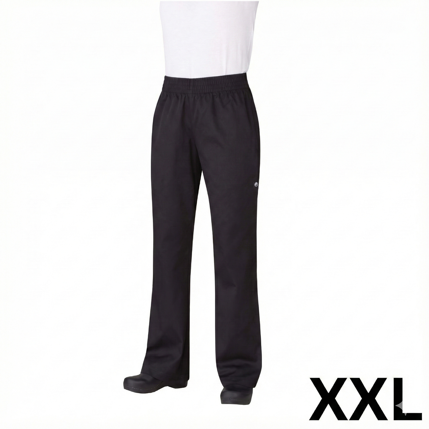 Chef Works Women's Essential Baggy Pants Black XXL PW005-BLK-2XL