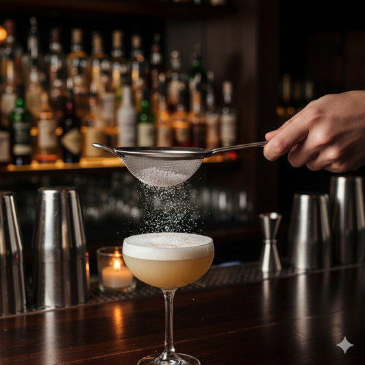 Winco Fine Mesh Strainer Stainless Steel 3" Bowl Diameter MS2K-3S