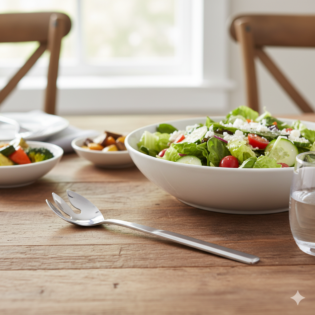 Winco Serving Spoon Notched With Hollow Handle 11.75" BW-NS3