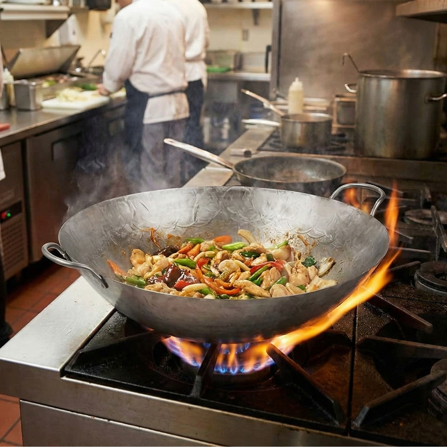 Town Cantonese Wok 20" Diameter Steel 34720