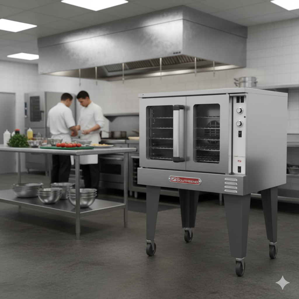 Southbend Stainless Steel Electric Single-Deck Convection Oven 38" W BES/17SC