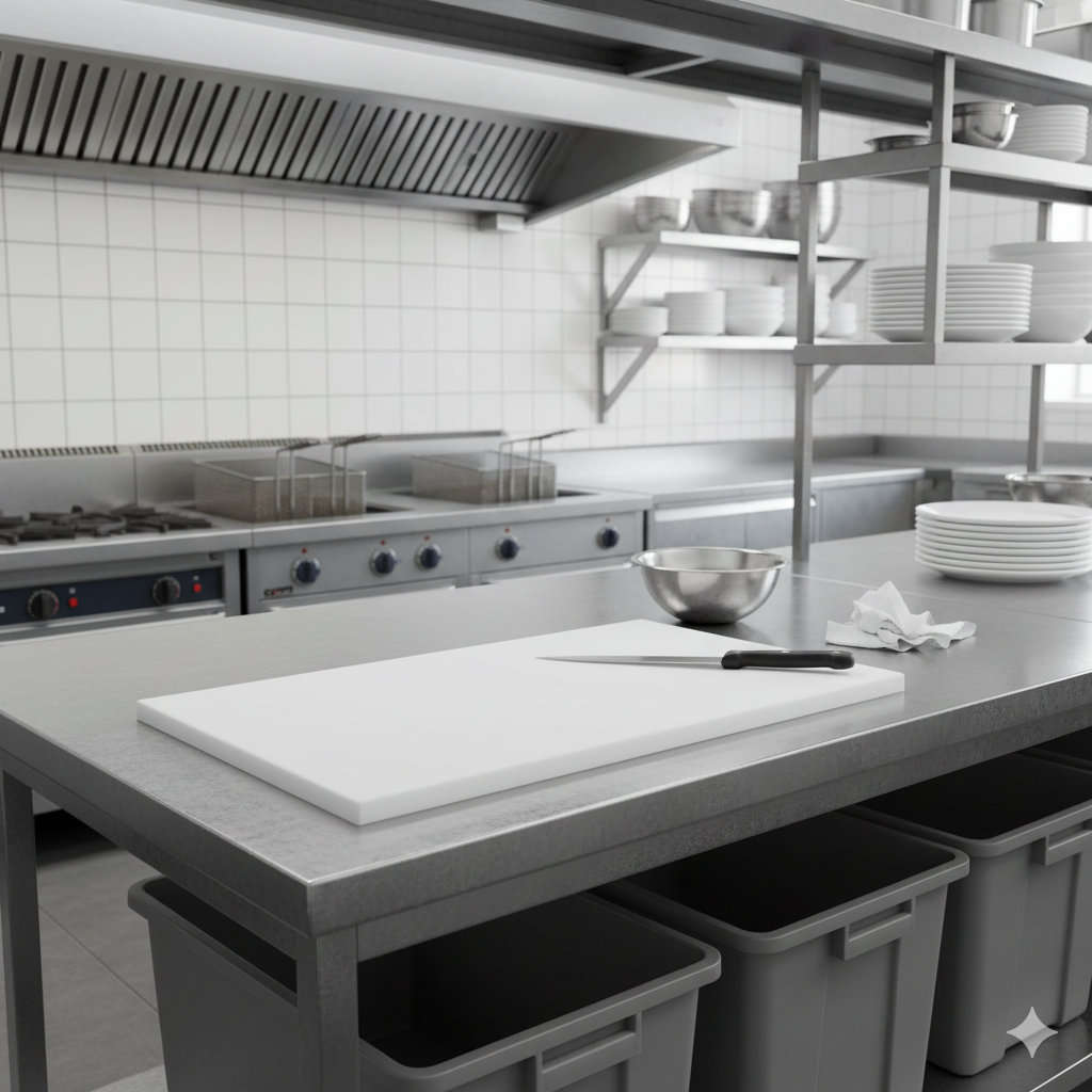 Winco Cutting Board White 18" x 24" CBWT-1824