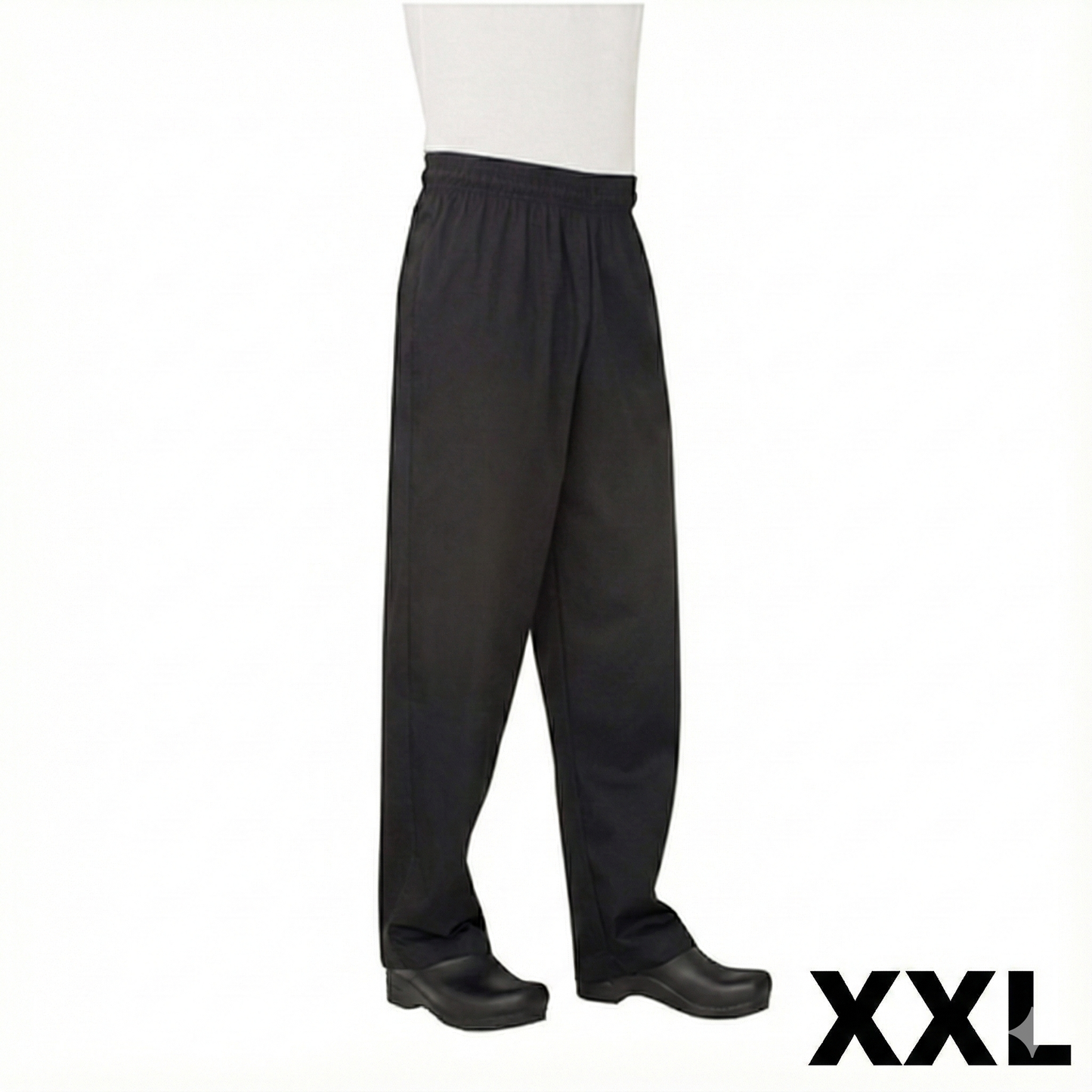 Chef Works Essential Baggy Pants Black XXL NBBP-000-2XL