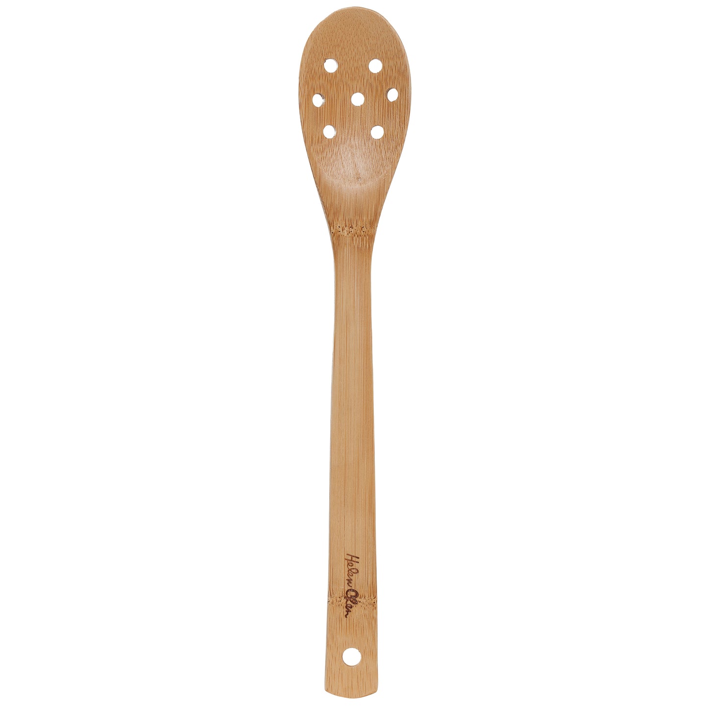 Harold Imports Perforated Bamboo Spoon 12" 97051