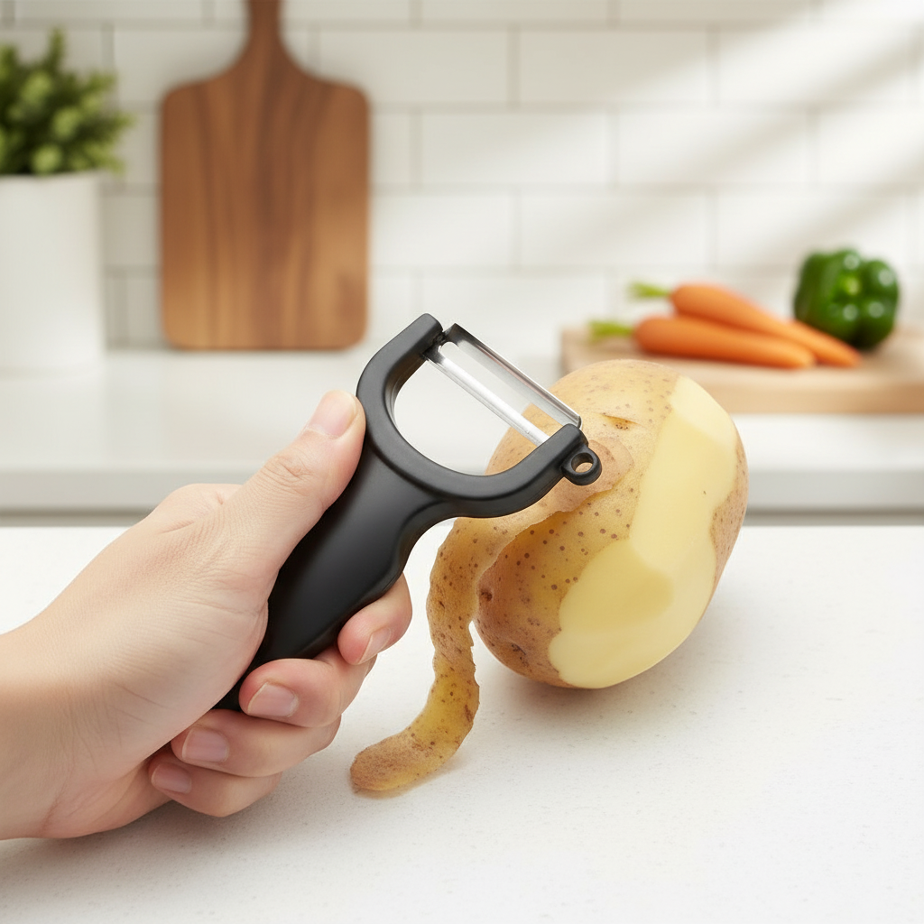 Harold Import Company Cutlery-Pro Swiss-Style Peeler Black 38061BLK