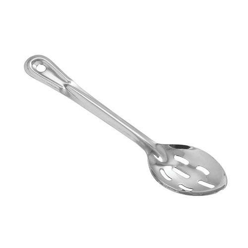Winco Basting Spoon Slotted With 1.5 mm Stainless Steel 13" BSST-13H