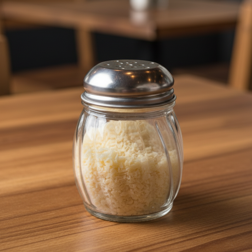 Thunder Group Cheese Shaker Clear 6 oz. PLTWCS006