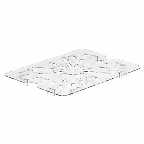 Cambro Clear Poly Drain Shelf 1/2 Size 20CWD135