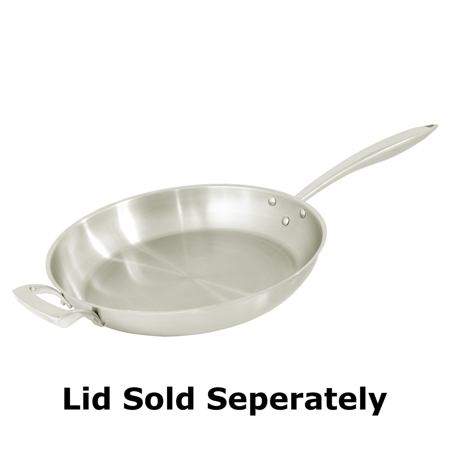 Browne Thermalloy® Stainless Steel Deluxe Fry Pan 12" 5724052