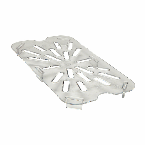 Cambro Clear Poly Drain Shelf 1/4 Size 40CWD135