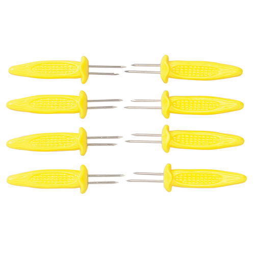 Harold Imports Non-Slip Grip Corn Skewers 45785
