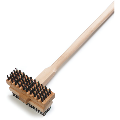 Carlisle Double Head Broiler / Grill Cleaning Brush 48" 4029400