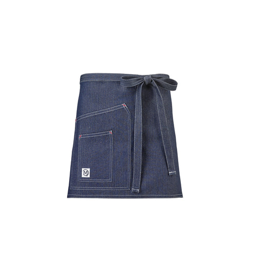 Mercer Culinary Metro Edge Indigo Waist Apron 28.75" x 16.25" M63202DEN