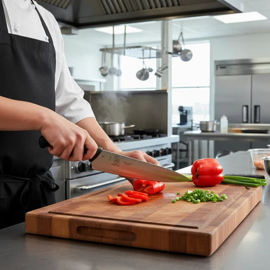 Mercer Millennia® Japanese Steel Black Chef's Knife 10" M22610