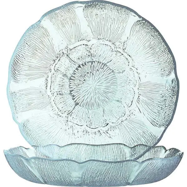 Cardinal Round Deep Soup/Salad Plate 15 oz. (8" Diameter) Fully Tempered Glass J0226 – 36/Case