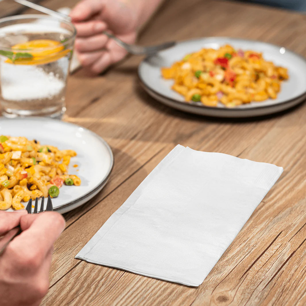 Dinner Napkin Quarter Fold 2 Ply 17" x 17" - 3000/Case