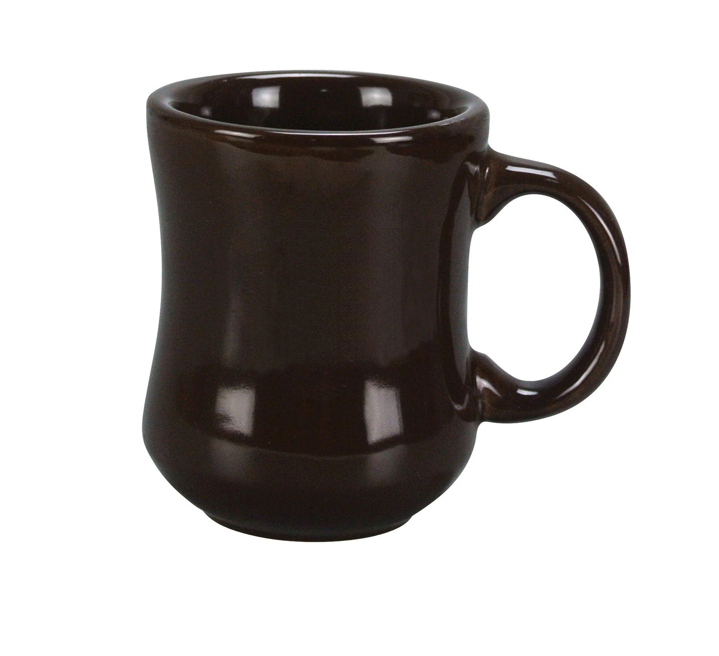 Yanco Ceramic Recovery Provo Mug 8 oz. Caramel RE-7-PC - 36/Case