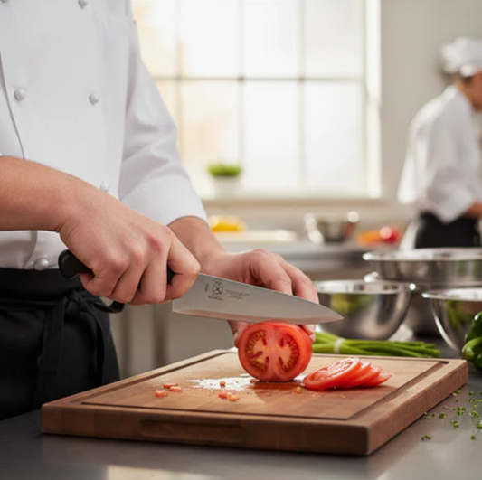 Mercer Millennia® Japanese Steel Chef's Knife Black 8" M22608