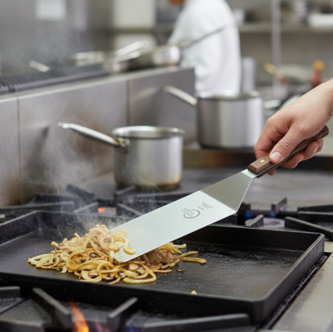 Mercer Praxis® Japanese Stainless Steel Heavy Duty Turner 8" x 4" M18450