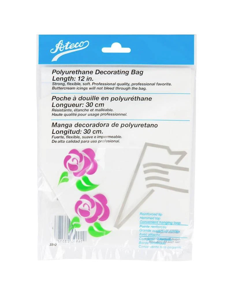Ateco Polyurethane Coated Reusable Pastry Bag 12" 3312