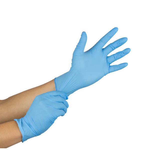 Nitrile Gloves Powder Free Blue Small - 1000/Case
