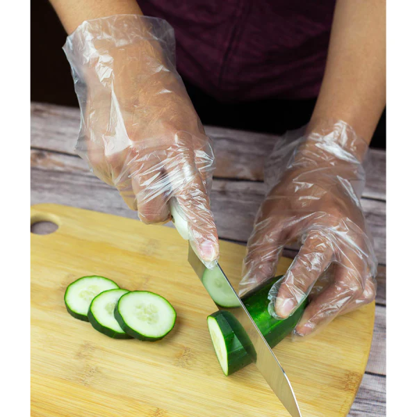 Poly Gloves Medium - 10,000/Case