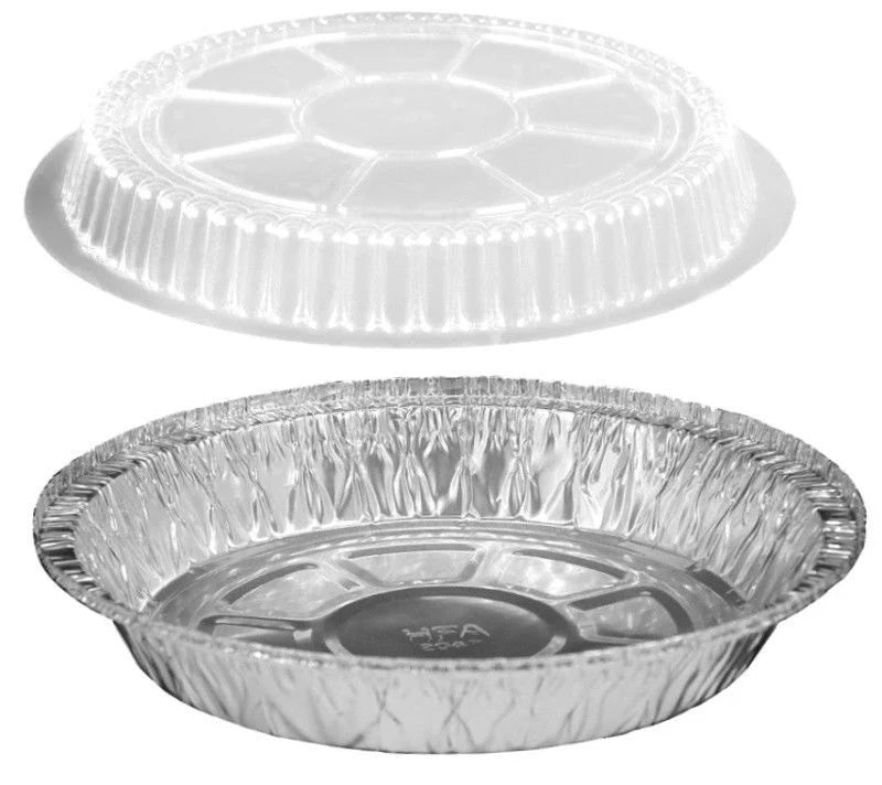 Clear Dome Lid For 7" Round Foil Pan - 500/Case